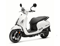 Sym Fiddle IV 125i AC CBS E5 2020-2021 WHITE (WH-8028P)