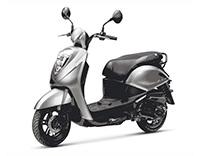 Sym Mio 50i E5 Gray/Black (BK-2593U/BK-001C)