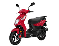 Sym Orbit II 125i E4 RED (R-010CA)