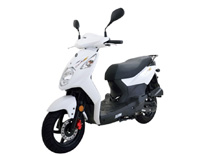 Sym Orbit II 125i E4 WHITE (WH-8018P)