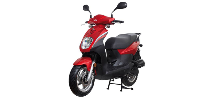 Pièces détachées Sym Orbit (R010CA) rouge