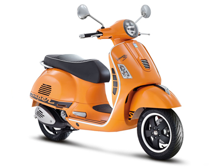 Vespa GTS 125 IE 2009-2016 orange 963/A