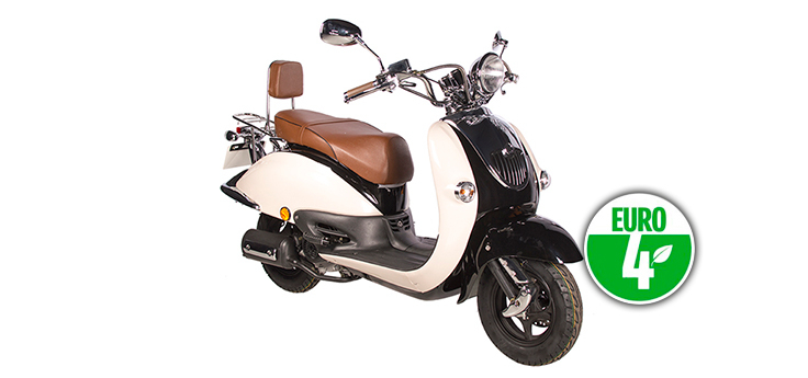 Parts Viraggio Sensa noir / crème-blanc Euro4