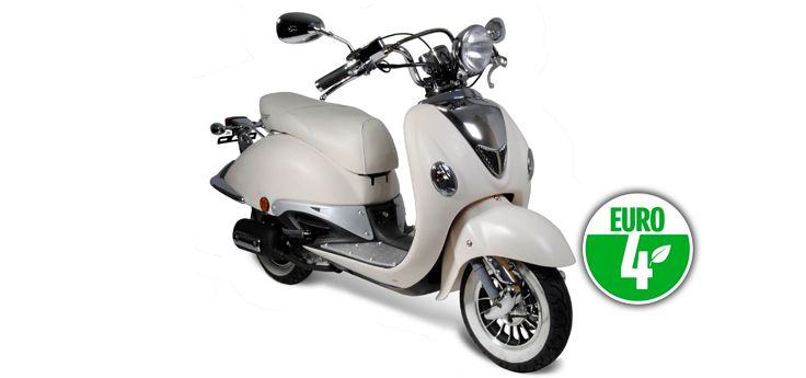 Pièces détachées Znen Aurora III mat crème-blanc Euro4