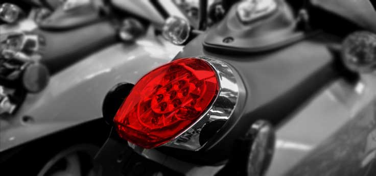 Cabochon feu arrière