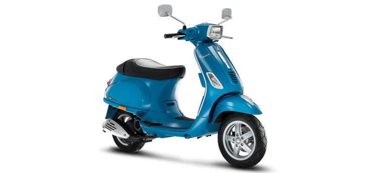 Pièces détachées Vespa S 2 temps bleu azzurro 244/A