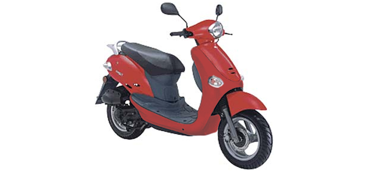 Pièces détachées Kymco Yup 2 temps AC rouge