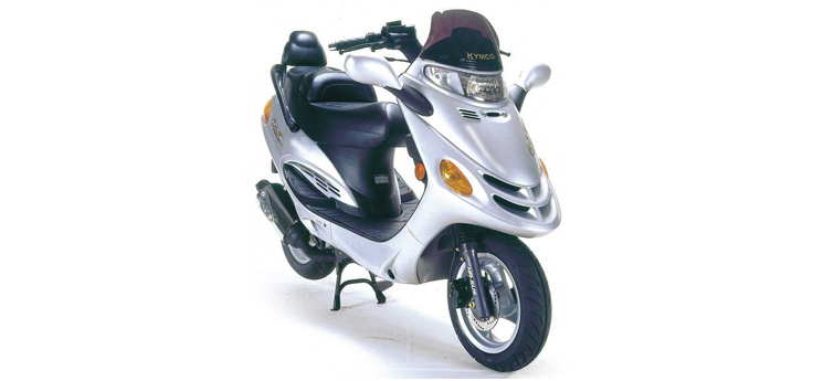Pièces détachées Kymco Dink LC 2 temps argent