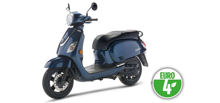 Pièces détachées SYM Fiddle III Euro4 bleu mat (BU-295S)