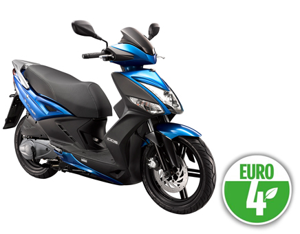 Pièces détachées Kymco Agility 16'+ 4 temps injection Euro4 bleu mat