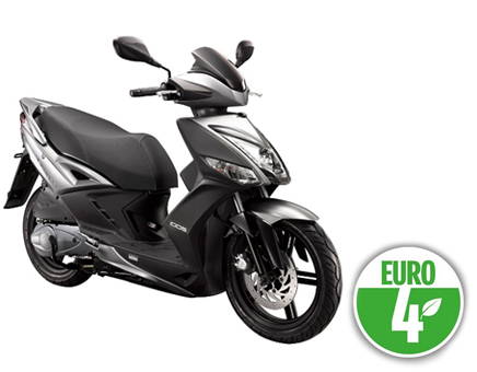 Pièces détachées Kymco Agility 16'+ 4 temps injection Euro4 gris mat