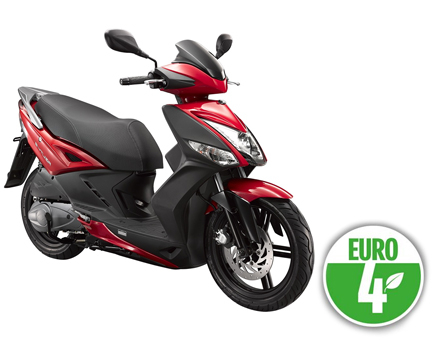 Pièces détachées Kymco Agility 16'+ 4 temps injection Euro4 rouge