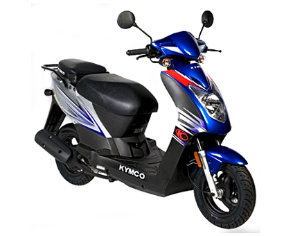 Pièces détachées Kymco Agility 10 pouces 4 temps sporty bleu