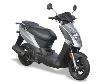 Pièces détachées Kymco Agility 10 pouces 4 temps argent