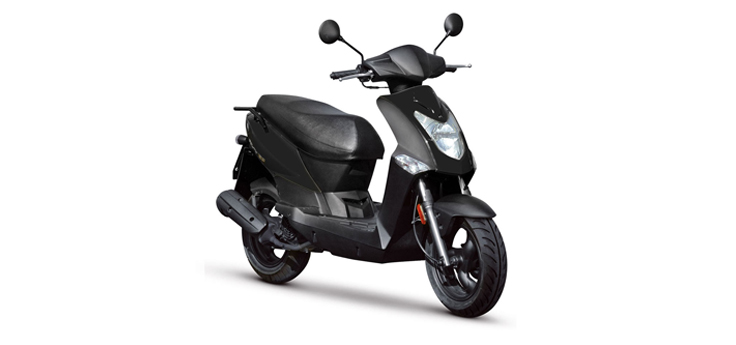 Pièces détachées Kymco Agility Fat 12 pouces 4 temps noir (longue zadel)