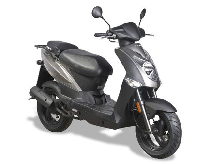 Pièces détachées Kymco Agility Fat 12 pouces 4 temps gris foncé