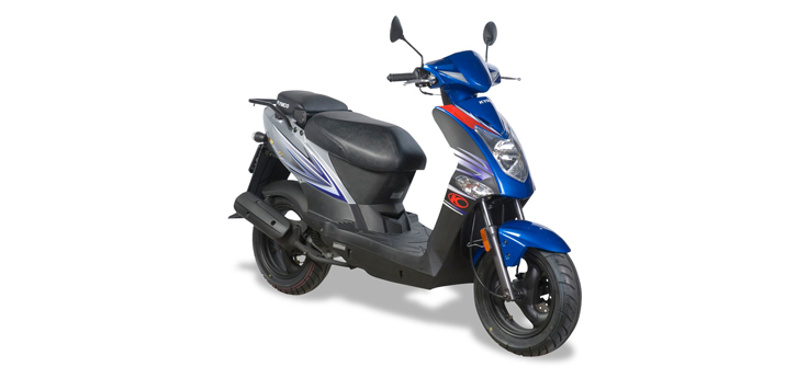 Pièces détachées Kymco Agility Fat 12 pouces 4 temps sporty bleu