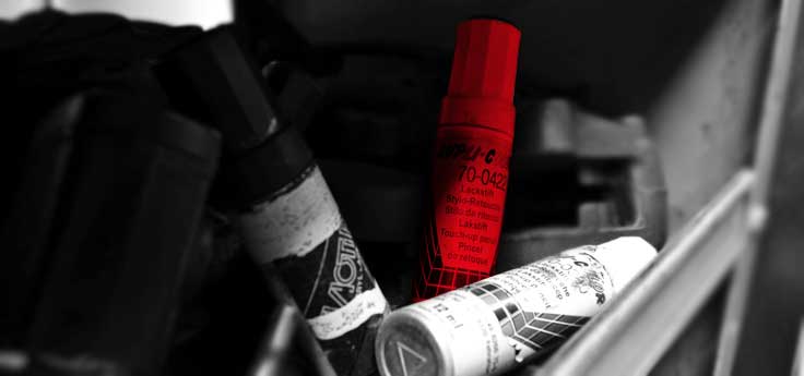 Pinceau retouche peinture