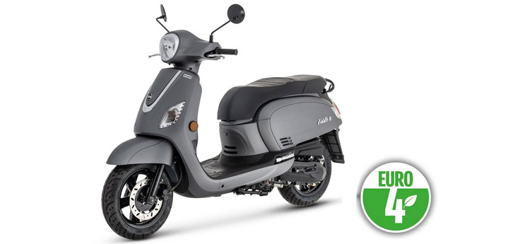 Pièces détachées SYM Fiddle III Euro4 mat gris (GY-010U)