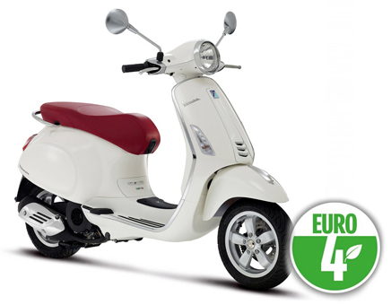 Pièces détachées Vespa Primavera 4 temps 3V (Euro4 injection IGET) blanc Fusion 544