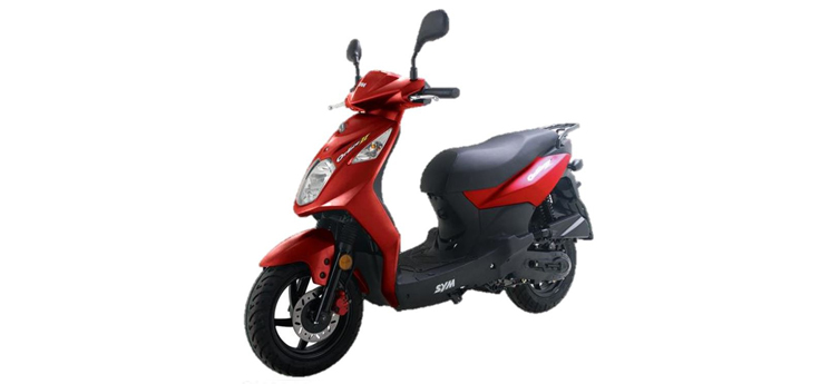 Pièces détachées Sym Orbit II (R010CA) rouge