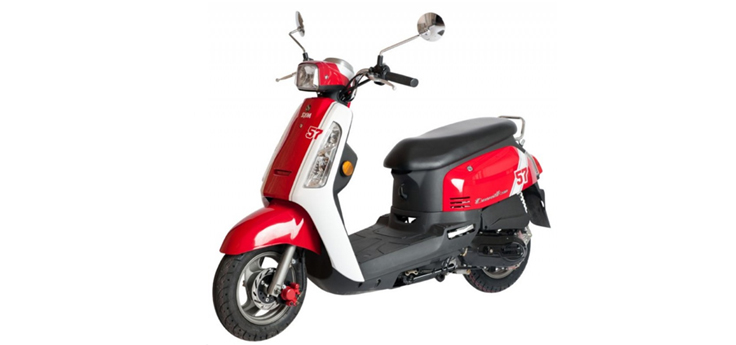 Pièces détachées Sym Tonik (R086 WH8018P) rouge blanc