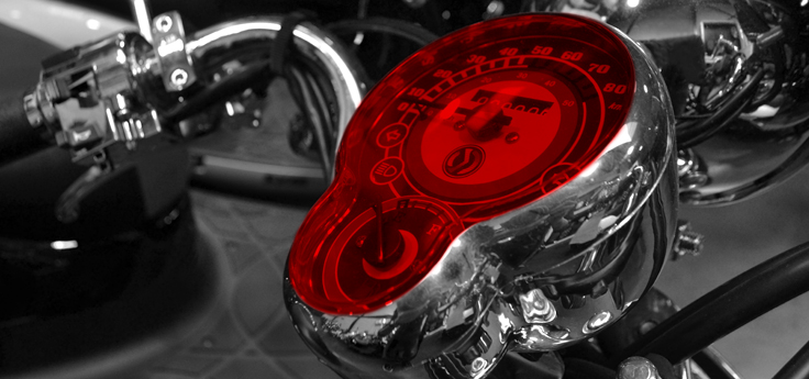 Verre de compteur / cadre de compteur