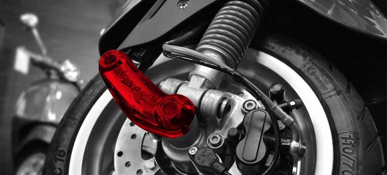 Housse / couverclede protection fourche avant