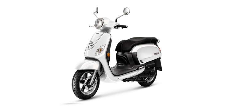 Pièces détachées Sym Fiddle III (WH006) blanc