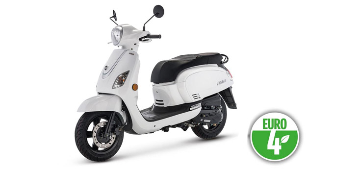Pièces détachées SYM Fiddle III Euro4 blanc (WH-006)