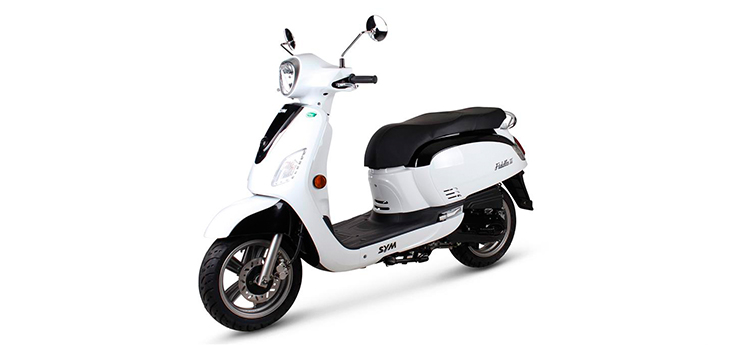 Pièces détachées Sym Fiddle III (WH006 BL5560S) blanc noir