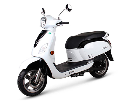 Pièces détachées Sym Fiddle III (WH006 BL5560S) blanc noir