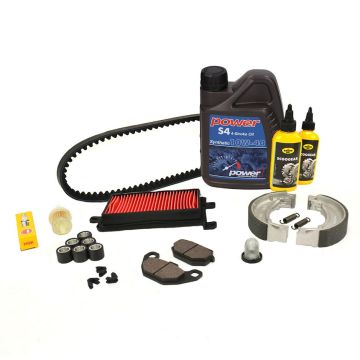 Kit de maintenance adapté pour Kymco Agility 16"/Agility 16+/ People S/Super 8/Super 8 Street 4 temps