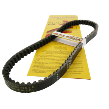 Courroie Malossi X Special (810x18/7mm)Piaggio 50 2 temps Sprint/Primavera/Typhoon/NRG/Fly/Diesis/Stalker/Runner/Ice/GP1/Atlantis/SR/Mojito 2 temps/50 4 temps Sportcity One /Scarabeo/Centro/Liberty/Ciak 4 temps 6116889