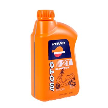 Lubrifiant Huile Repsol 2 temps entièrement synthétique bouteille de 1 litre