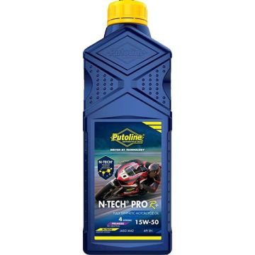 huile lubrifiante 15W50 bouteille N-Tech 1L putoline 74324