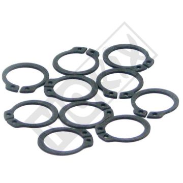 10 circlips externes 18 mm.