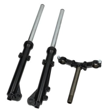 Fourche avant complète sans té de fourche Honda MB5/MB8