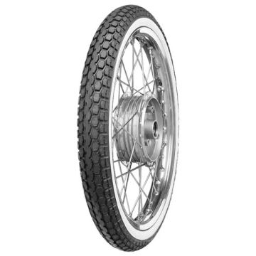 Pneu 2.75-17 Continental KKS10 white wall TT 47J