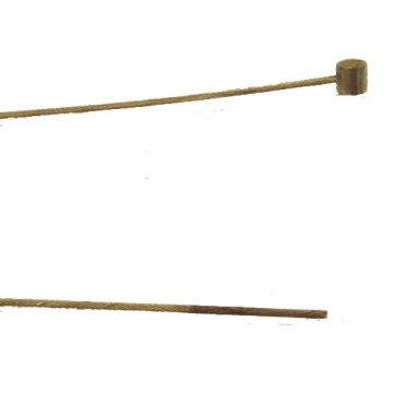 câble à l'intérieur de la tête /mamelon rond de frein 8x9mm