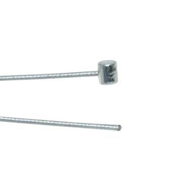 Câble intérieur universel diamètre = 1/6 mm x 2000 mm / diamètre du raccord = 5/5 mm x 7 mm - utilisé comme câble de changement de vitesse/vitesse - torsadé