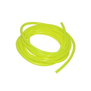 tuyau de carburant 5 x 8 mm jaune fluor grade A par rouleau 5 m