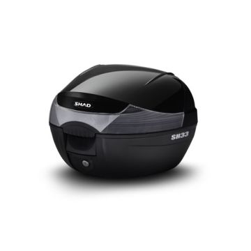 Top case shad sh33 noir métallisé