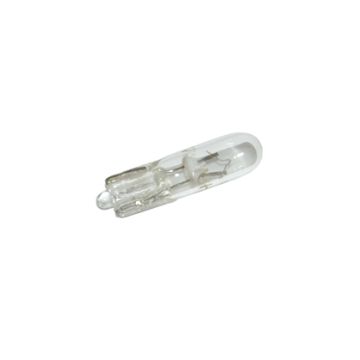 Ampoule W2X4.6D - 6V 1/2W blanc verre transparent (utilisée comme lampe de contrôle Vespa PK/PK S/PK XL)