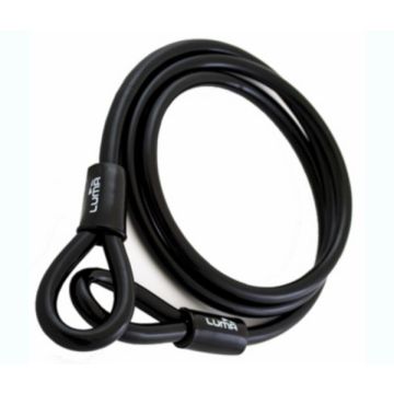 câble de verrouillage 1,8 m noir Luma Loop