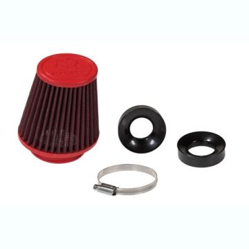 Filtre à air/powerfilter Malossi E18 32/38mm raccord calice/diamètre extérieur 60mm/longueur 125mm rouge 0417255
