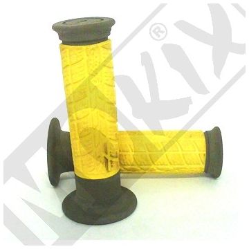 Poignées Progrip 717 S.B gris/jaune