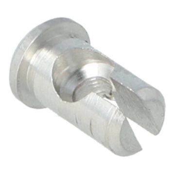 attache tétine en aluminium d'origine Domino