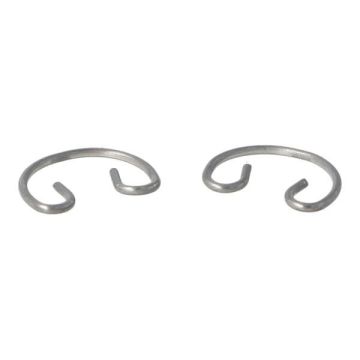 Jeu de circlips axe de piston 10mm Meteor