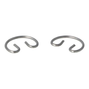 Jeu de circlips axe de piston 12mm Meteor